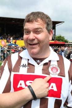 Elton,The charity football game Kicking with heart at the Stadion Hoheluft,Hamburg,14.06.2015