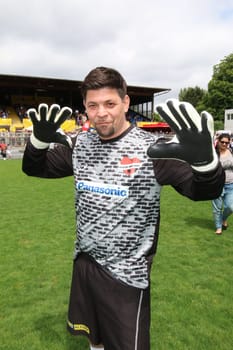 Tim Maelzer ("The Cat""),The Charity Football Game Kicking with Heart at the Stadion Hoheluft,Hamburg,14.06.2015"