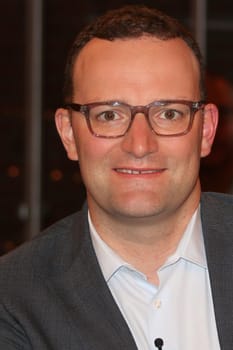 Jens Spahn (politician),recording of Markus Lanz broadcast 2 at Studio Stahltwiete,Hamburg,17.06.2015