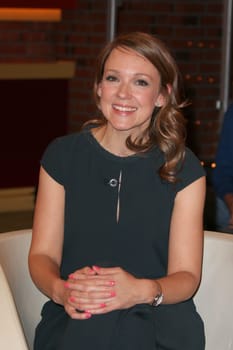 Caroline Kebekus (comedian),recording by Markus Lanz Sendung 1 at Studio Stahltwiete,Hamburg,17.06.2015