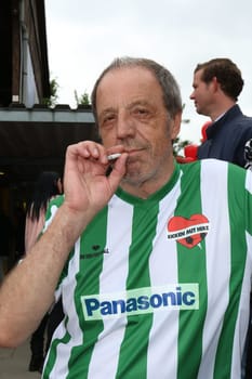 Rolf Fuhrmann just before the SPiel,The charity football game Kicking with heart in the Stadion Hoheluft,Hamburg,14.06.2015