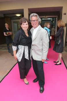 Christa Goetsch with husband Karlheinz,start of the Privat Theater Tage at altonaer Theater,Hamburg,16.06.2015