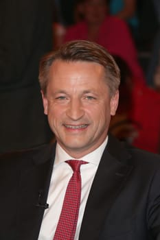 Nikolaus Blome (journalist),recording by Markus Lanz Sendung 1 at Studio Stahltwiete,Hamburg,17.06.2015