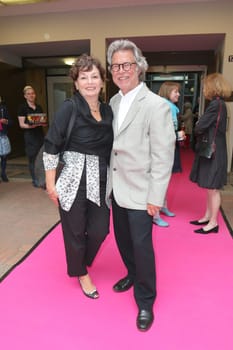 Christa Goetsch with husband Karlheinz,start of the Privat Theater Tage at altonaer Theater,Hamburg,16.06.2015