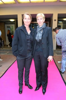 Saskia Fischer and accompaniment,start of the Privat Theater Tage at altonaer Theater,Hamburg,16.06.2015