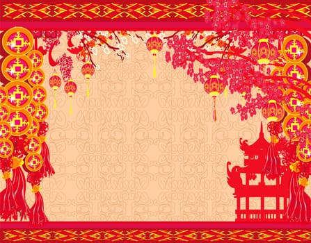 Mid-Autumn Festival for Chinese New Year - card