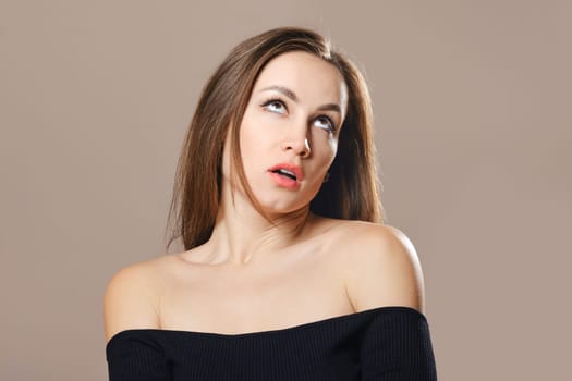 The capricious and spoiled young woman rolled her eyes