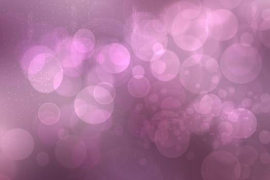 Abstract blurred vivid spring summer light delicate pastel blue pink bokeh background texture with bright soft color circles and bokeh lights and stars. Card concept. Beautiful backdrop illustration.