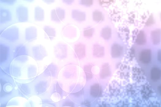 Abstract colorful light blue pink modern futuristic technology and business background texture with mixed geometrical figures. Medical structure, artificial intelligence and science presentation backdrop.