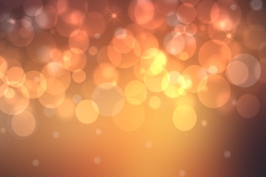 Abstract festive gold yellow glitter sparkle confetti background texture with stars and a frame. Made for party, valentine, wedding, invitation or other holidays. Card concept.