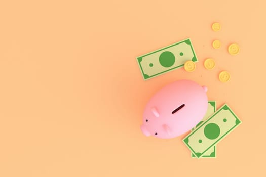 Tax Day Reminder Concept. 3d illustration submit tax by online concept, online tax payment and report. Business income.