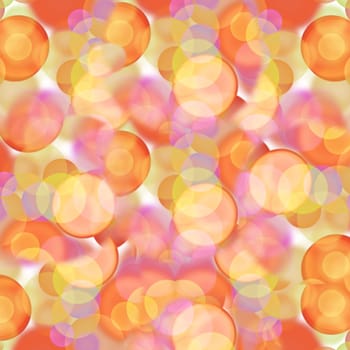 Abstract blurry bokeh background in yellow, green and brown