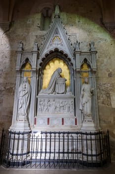 Massa Marittima, Italy - Sept 11, 2022: Interior of cathedral of Saint Cerbonius in Massa Marittima. Italy