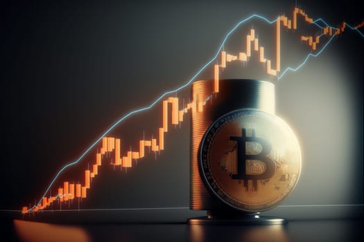 Cryptocurrency golden bitcoin coin