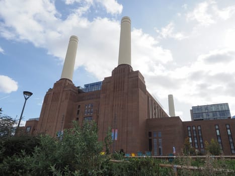 LONDON, UK - CIRCA OCTOBER 2022: The Battersea Power Station is reopening on the 14th of October