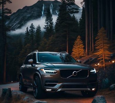 A gray car is a luxurious and stylish choice, complementing the sophistication and elegance. The cube headlights add a touch of futuristic flair to the vehicle. High quality