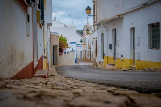 Alte, Portugal, September 2022: View on the streets of Alte, cozy village in the Algarve in Portugal.