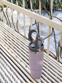 Steel vacuum thermos outdoor zero waste and no plastic