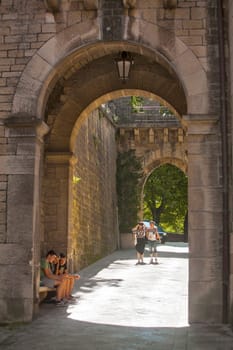 San Marino is a separate country in the middle of Italy.