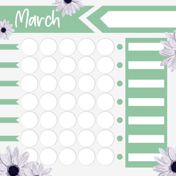 Minimalist planners. Bullet Journal. Cute and simple printable to do list. Business organizer page. Paper sheet.