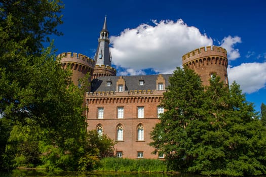Water Castle Moyland in Berburg-Hau, Germany