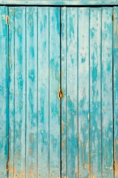 Old blue wooden door texture background, industrial and home desigh business technology, minimalism wallpaper concept