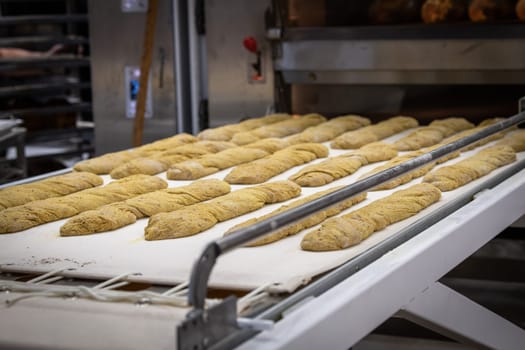 Tasted and fresh beautiful bread named french baguette ready to be cooked