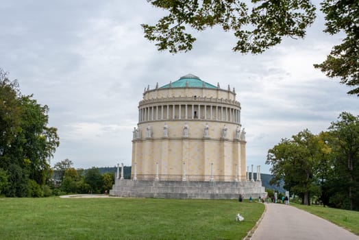 The Liberation Hall in Kelheim, built by Barian King Ludwig I after the Victory over Napoleon, Germany