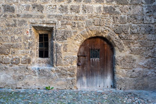 Beautiful medieval courts of Burghausen Castle in Bavaria, Germany