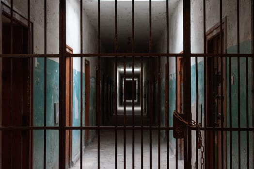 Inside the KZ Concentration Camp of Dachau, Bavaria, Germany