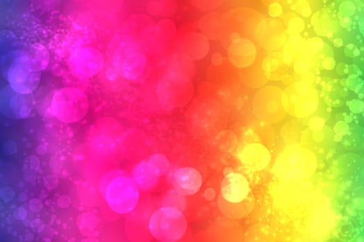 Rainbow background. Abstract fresh delicate pastel vivid colorful fantasy rainbow background texture with defocused bokeh lights. Beautiful light texture.