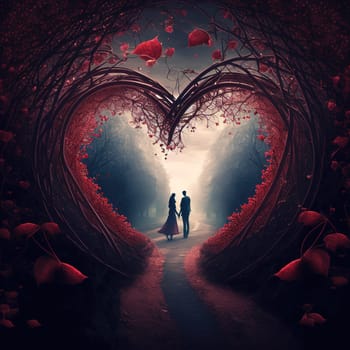 A high definition image of overlapping hearts in a variety of colors on a simple background. The image is generated with the use of an AI.