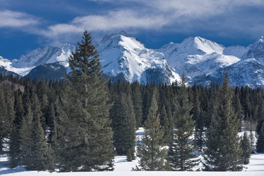 Rocky Mountains in Colorado.