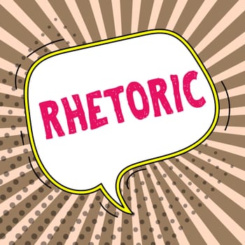 Handwriting text Rhetoric, Business approach study of writing or speaking as mean of communication or persuasion