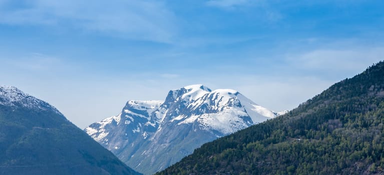 scenic landscapes of the northern Norwegian fjords.