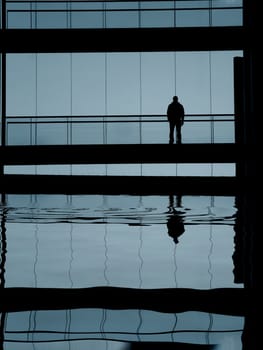 man silhouette