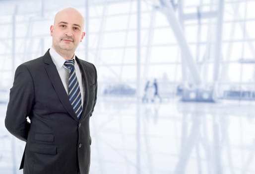 young business man portrait at the office