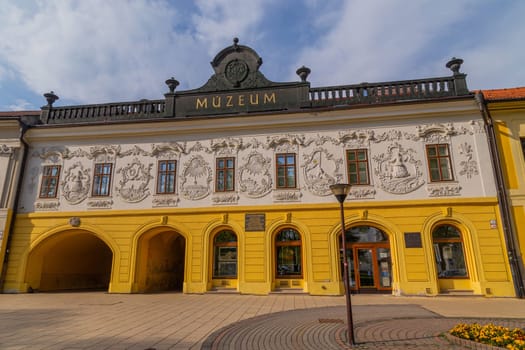 Spisska Nova Ves, Slovakia - May 10 2022: Museum Spisa, Spisska Nova Ves, Slovakia