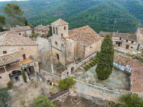 Santa Maria de Talamanca is a Romanesque church in the municipality of Talamanca Bages, province of Barcelona, included in the Inventory of the Architectural Heritage of Catalonia.