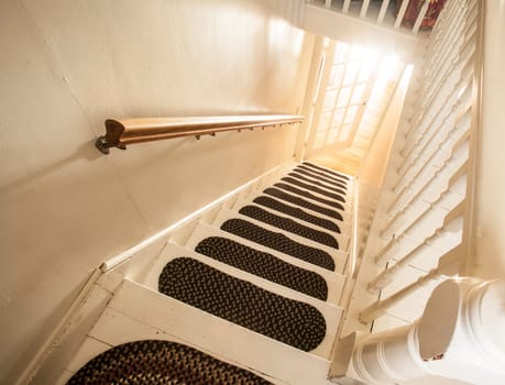 Stairs in a 100 year old home.