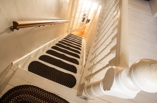 Stairs in a 100 year old home.