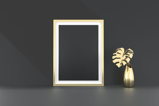 3d render of shop display. Abstract geometric podium background. Minimalist primitive shapes. Modern mockup. Blank template. Empty showcase.
