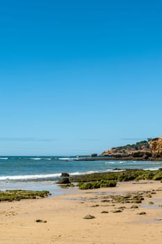 Maria Luisa beach with rock formation in Albufeira, Algarve, Portugal.................................................................................................................................................................................................................................................................................................................................................................................................................................................................................................................................................................................................................................................................................................................................................................................................................................................................................................................................................................................................................................................................................................................................................................................................................................................................................................................................................................................................................................................................................................................................