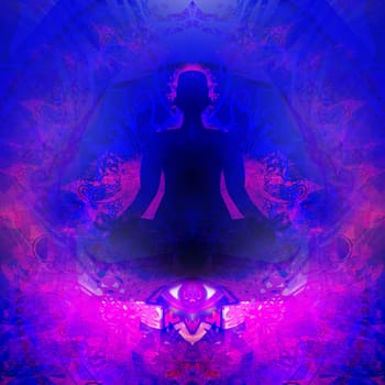 Man with third eye, psychic supernatural senses