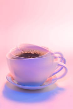 Cup of coffee.