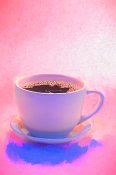 Cup of coffee.