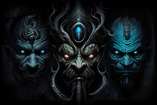 Ghastly Mutations. Eerie Creatures.  Unearthly Beings. Monstrous Entities. Generative AI.