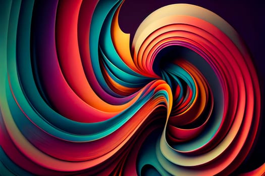 Abstract Colorful Background.  Generative AI.