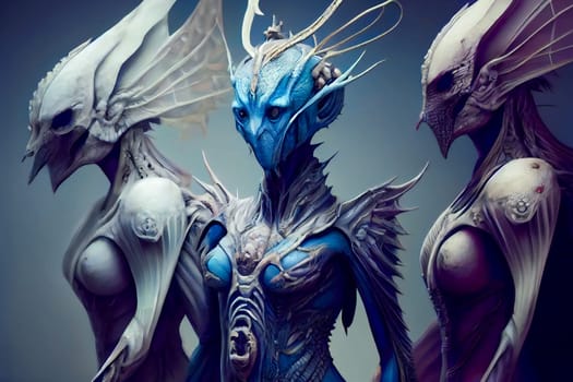 Strange and Exotic.  Investigating Alien Creature Species with Generative AI