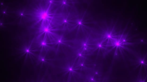 Random flash lights. Computer generated 3d render